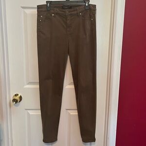 Liverpool Brown Skinny Stretch Denim